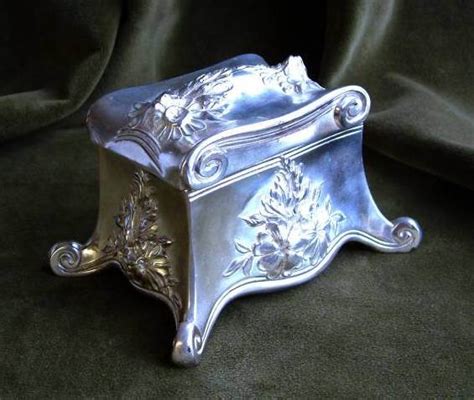 metal jewelry box us patent 2.009.804|AMERICAN ART METAL JEWELRY BOXES 1900.